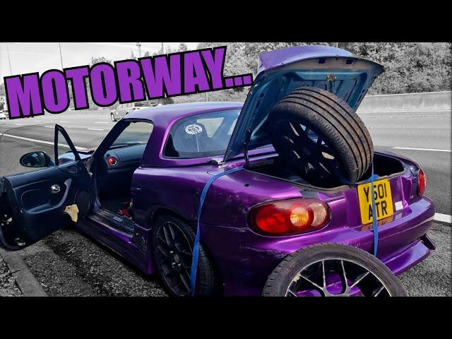 [Unseen Footage] Last Drift Day of 2022: Turbo MX-5 Shreds Tires