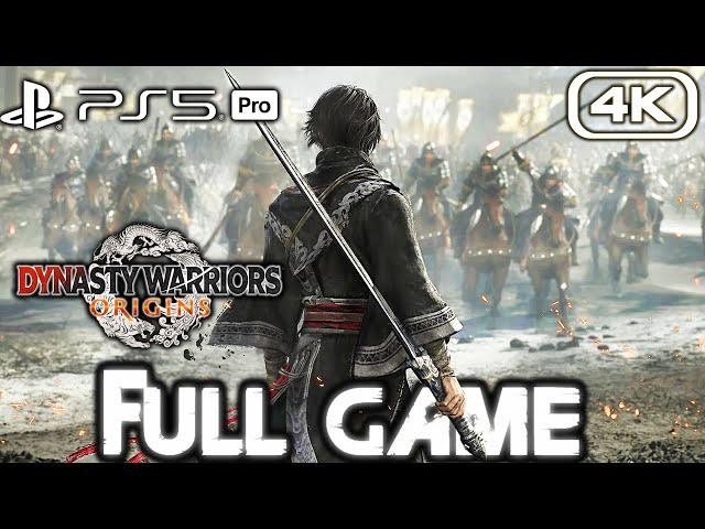 DYNASTY WARRIORS ORIGINS Gameplay Walkthrough FULL GAME (4K 60FPS) No Commentary