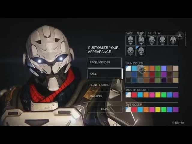 Destiny Gameplay - Character Customization