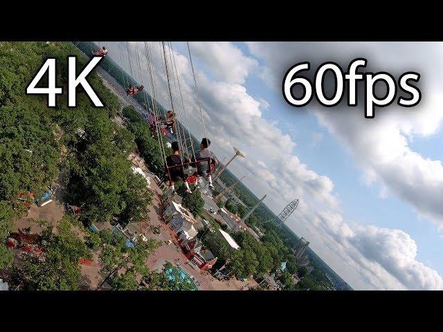 SkyScreamer on-ride 4K POV @60fps Six Flags Great Adventure