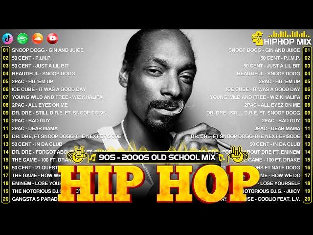 90S RAP HIPHOP MIX ️️️ 50 Cent, Snoop Dogg,  Notorious B I G, Dr Dre,2Pac, DMX, Lil Jon and more