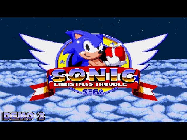 Sonic: Christmas Trouble (Demo 2)  Full (Hardware) Playthrough (1080p/60fps)