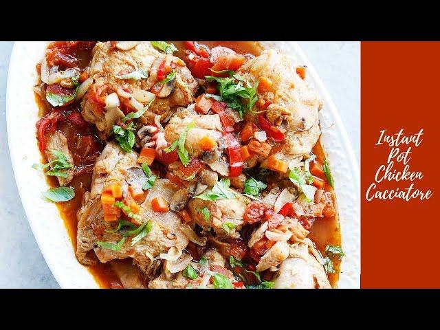 Instant Pot Chicken Cacciatore