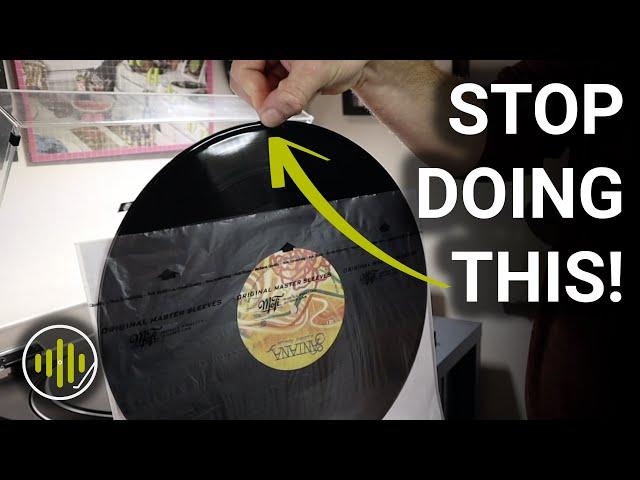 How to Handle Vinyl Records Correctly - Vinyl 101