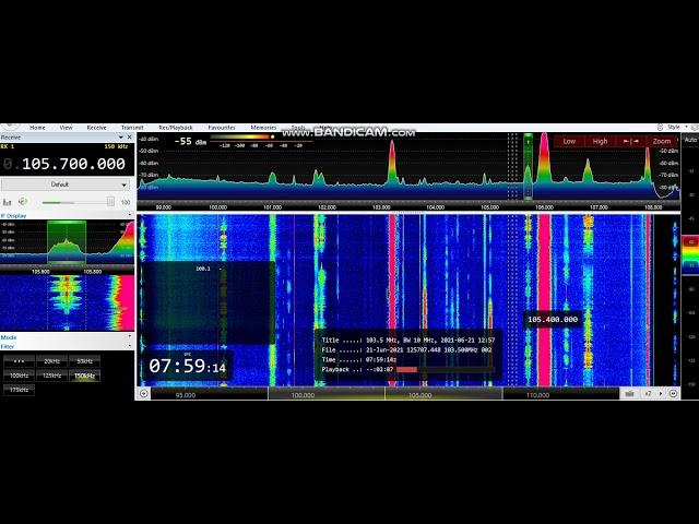 (Es) 100.1//105.7 Radio Vatan, UNID location (Tajikistan) 21/06/21 08:00 UTC