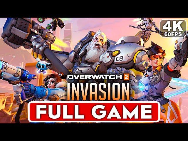 OVERWATCH 2 Invasion Story Missions Gameplay Walkthrough FULL GAME [4K 60FPS PC] - No Commentary