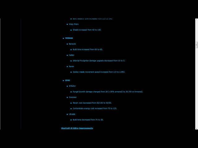 StarCraft 2 - PTR - 1.4.0 Patch Notes