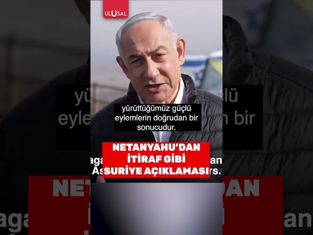 Netanyahu'dan itirfa gibi Suriye açıklaması! "Esad bizim saldırılarımız sonucu..." #shorts #suriye