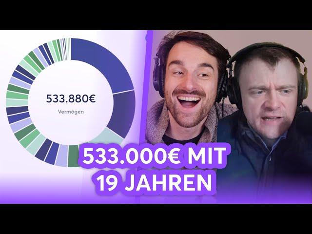 19-Jähriger Student mit 533.000€ Portfolio wird von Holger beschimpft! | Finanzfluss Stream Higlight