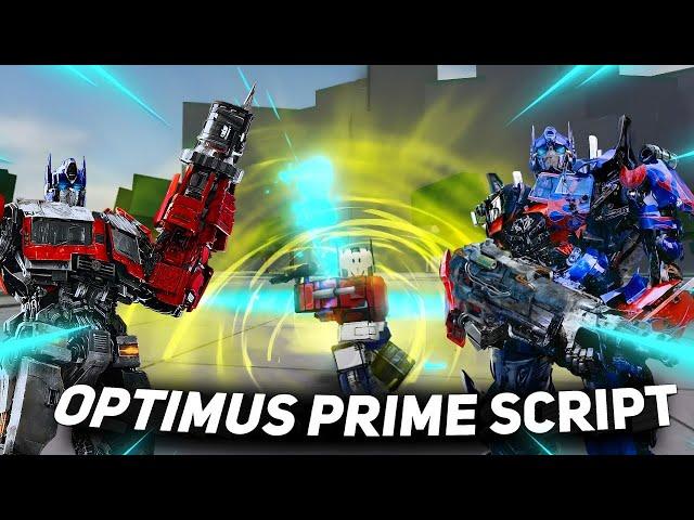 TSB PRIME OPTIMUS MOVESET | BloxScriptz