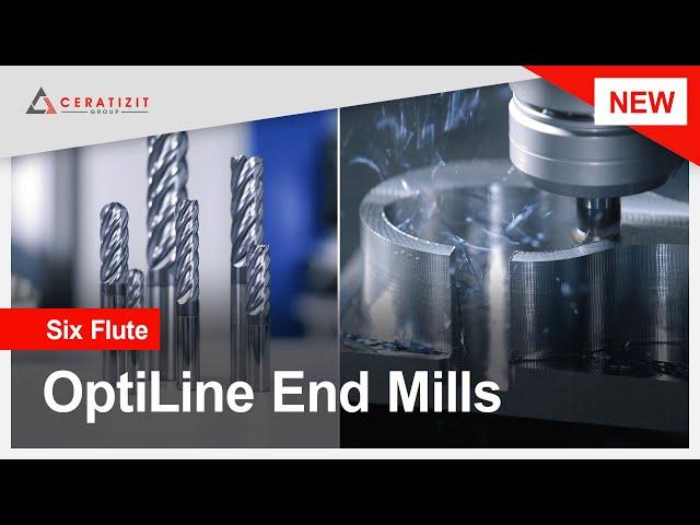 OptiLine: Six Flute End Mills