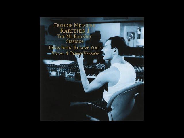 Freddie Mercury - I Was Born To Love You (Vocal & Piano Version)