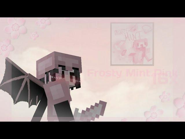 Frosty Mint Pink Recolor [16x] Mcpe PvP TexturePack by Starnnyt