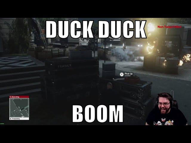 Kreyg Plays Duck Duck BOOM! - Twitch Highlight [HITMAN]