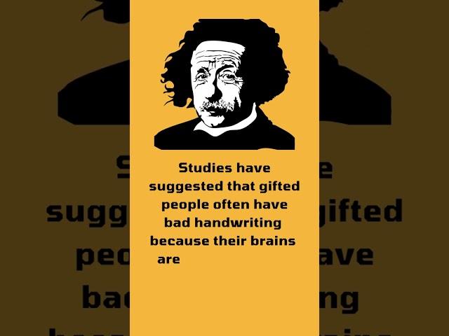 Did you know? The link between gifted people and handwriting️!