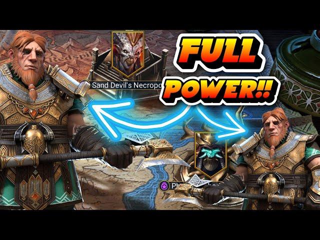 The FULL POWER of Gnut!!  Raid: Shadow Legends