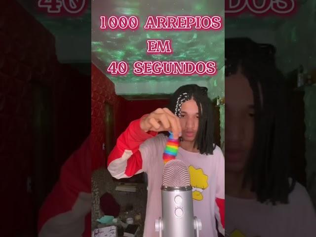 1000 arrepios em 40 segundos - asmr