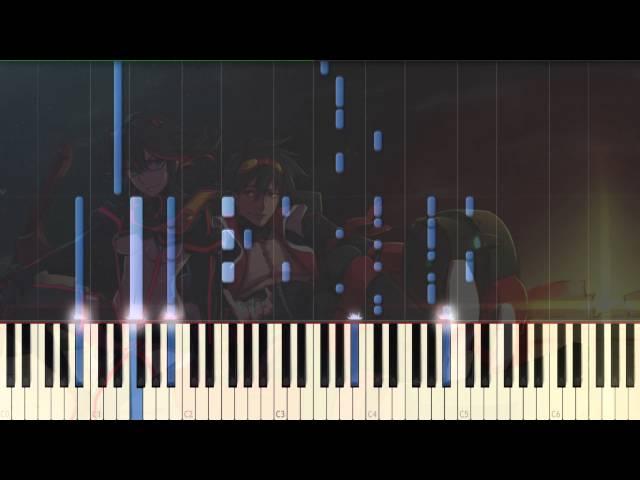 [Kill la Kill] OST Before my body is dry Piano Synthesia Tutorial