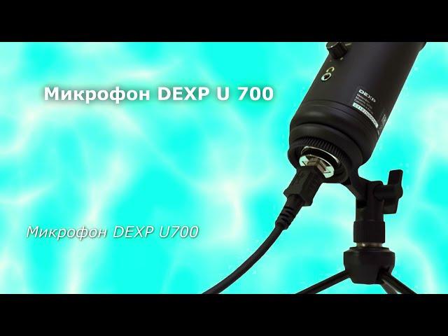 Микрофон DEXP U700