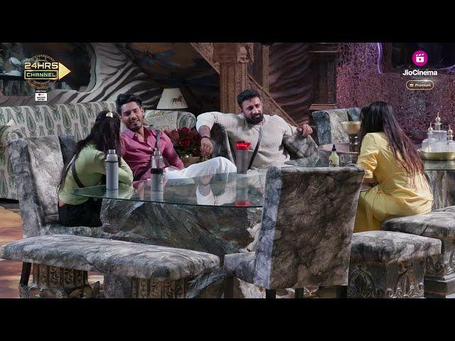 Digvijay Rathee & Kashish Kapoor Flirting | Bigg Boss 18 | 24 Hours Channel | JioCinema Premium