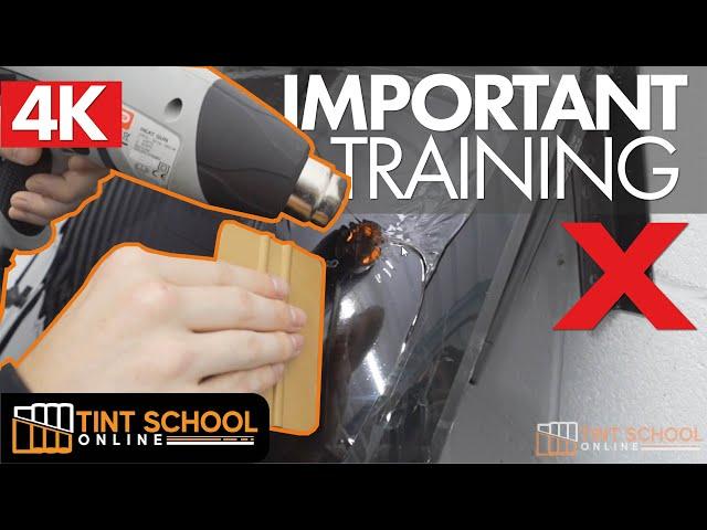 DO NOT TRY Car Window Tinting until you watch this - PROFESSIONAL TINT TRAINING | TINT COURSE