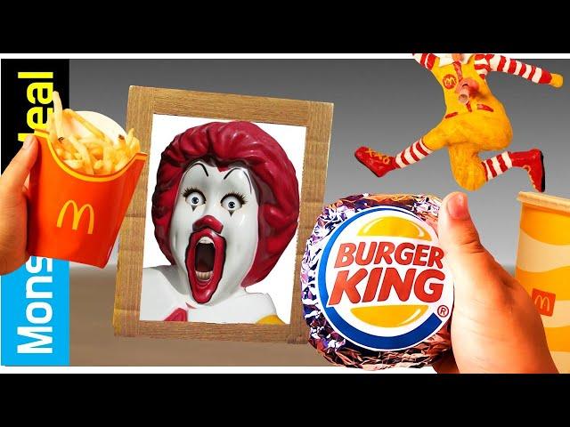 What if I eat Burger King instead of McDonald's Burger? What is Ronald's reaction? [fictional video]