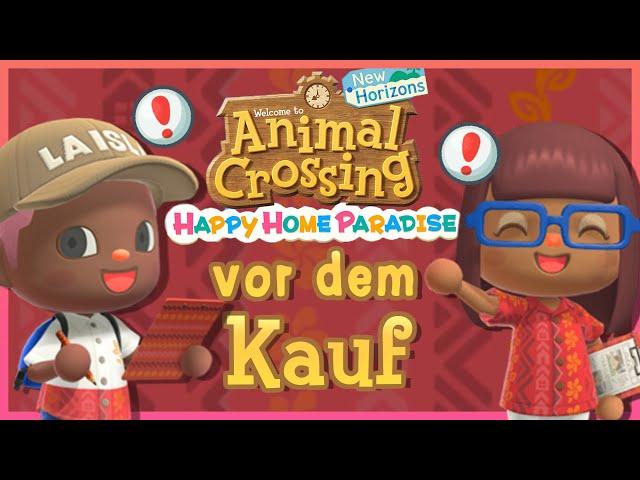 Lohnt sich das DLC? Das musst DU beachten! - ANIMAL CROSSING HAPPY HOME PARADISE