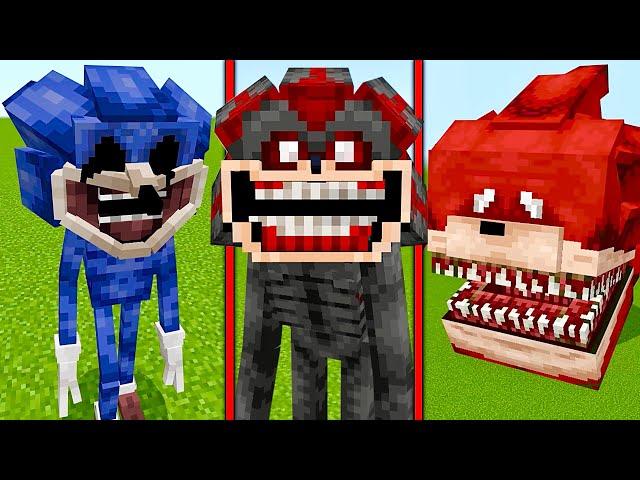 ВСЕ ШИН СОНИКИ В МАЙНКРАФТ Shin Sonic Tapes Minecraft