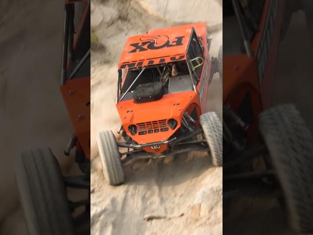 Paul Horschel hitting a rock ledge at Area BFE in Moab, Utah #ultra4 #ultra4usa