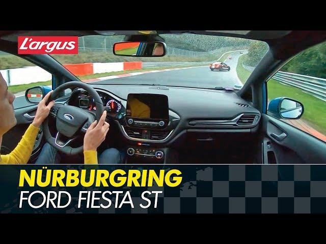 Best of Nürburgring : Ford Fiesta ST 2019 on wet track (ESP off, Performance package)