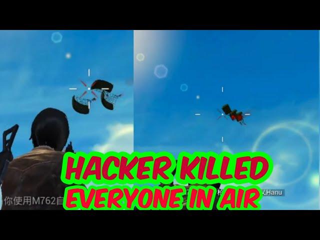 HACKER killed everyone in air. #AK gamer