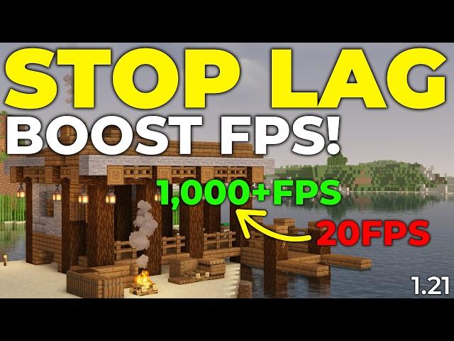 Make Minecraft Less Laggy & Boost FPS in Minecraft 1.21