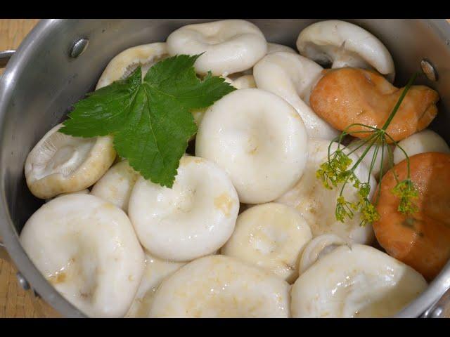 Как солить грузди. Холодный, сухой способ. Ох и вкусные!!!