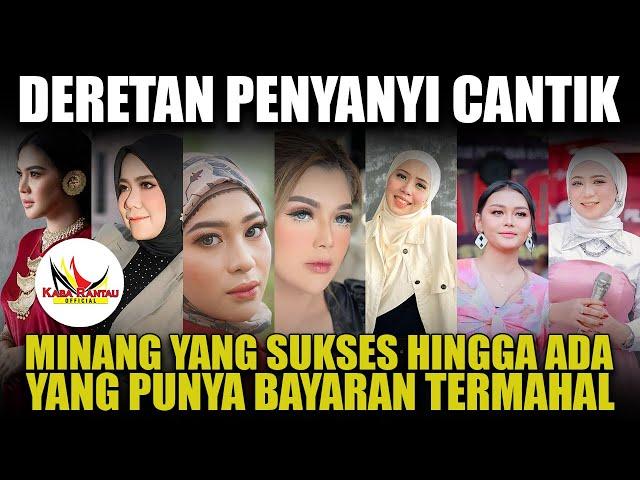 DERETAN PENYANYI CANTIK ASAL MINANG YANG SUKSES HINGGA ADA YANG PUNYA BAYARAN TERMAHAL