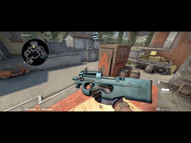 P90 Off World Factory New Showcase CS:GO (3440x1440 res 21:9)