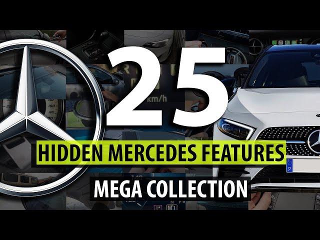 25 Hidden, Mercedes Functions, Tricks & Features - Mega Collection