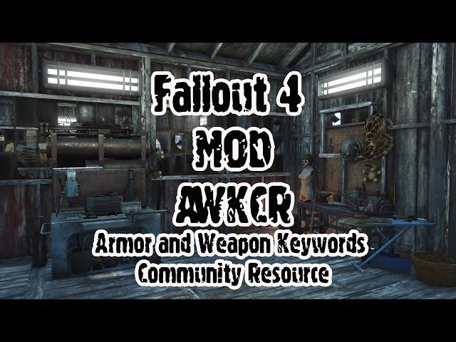 Fallout 4 мод AWKCR