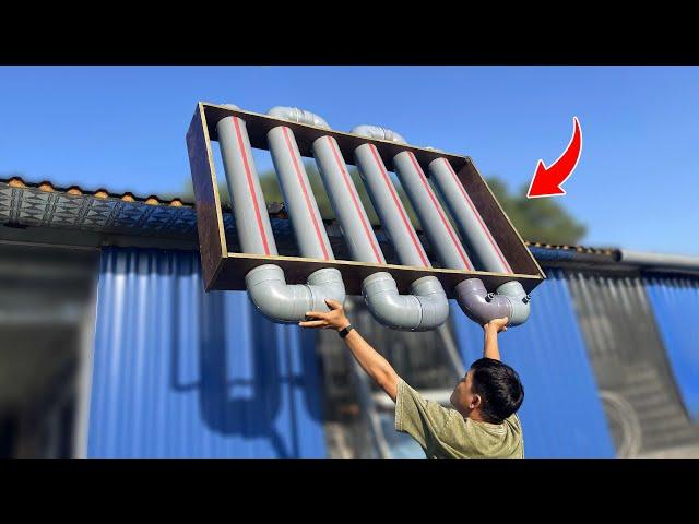 I Never Have to Buy Water Again! How to Make Free Water Directly from PVC Drainage Pipe |Part 2