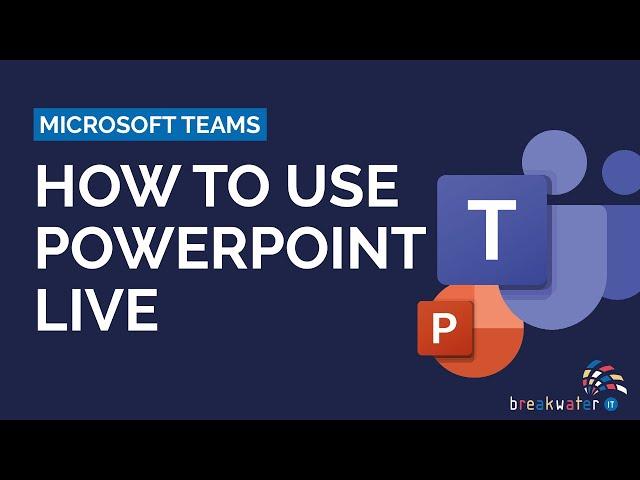 How to Use PowerPoint Live in Microsoft Teams