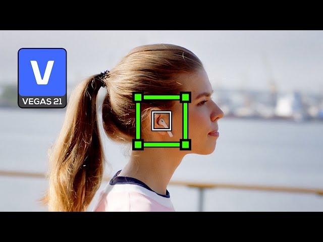 Lock-ON Stabilization Tracking Effect in VEGAS PRO 21 | Tutorial
