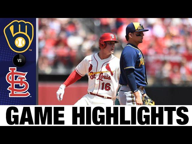 Brewers vs. Cardinals Game Highlights (5/28/22) | MLB Highlights