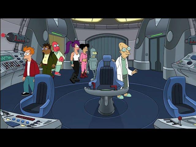 Futurama: The new Planet Express.