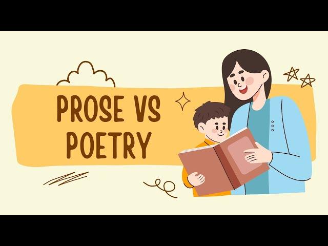 Prose vs Poetry