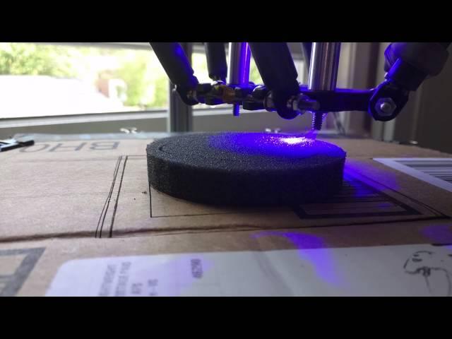 JTech Photonics 2.8W Laser with 1/2" open cell foam