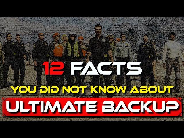 12 Cool Facts about Ultimate Backup for GTA 5 LSPDFR Police Mod!