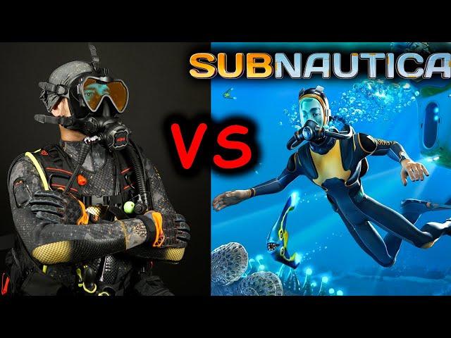 SUBNAUTICA Diving Game gets DEBUNKED by Scuba Diving Youtuber