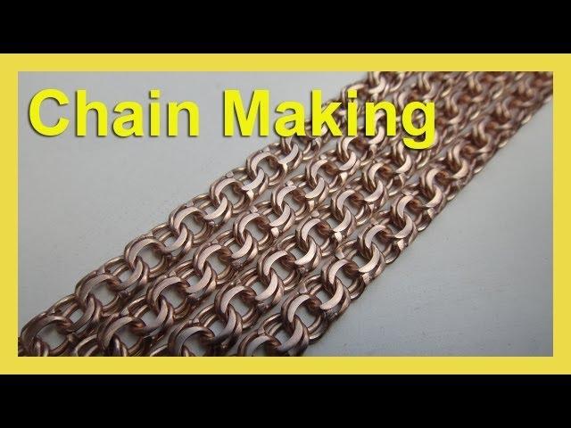 How to make chain "Bismark" - Как делать цепь Бисмарк - Chain making