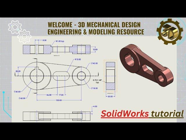  3D Modeling Practice , SolidWorks tutorial