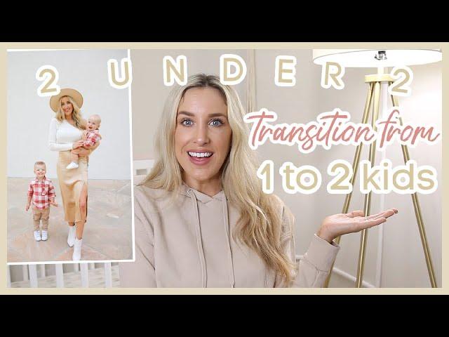 TRANSITIONING 1 TO 2 KIDS! OUR EXPERIENCE & TIPS | Olivia Zapo