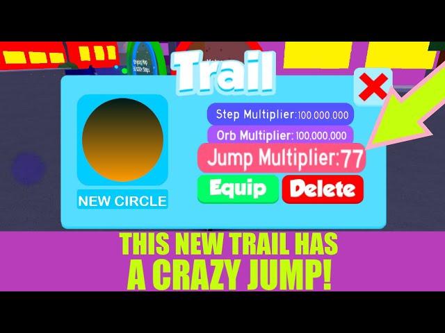 THIS NEW TRAIL HAS a CRAZY JUMP! Speed City (Roblox)